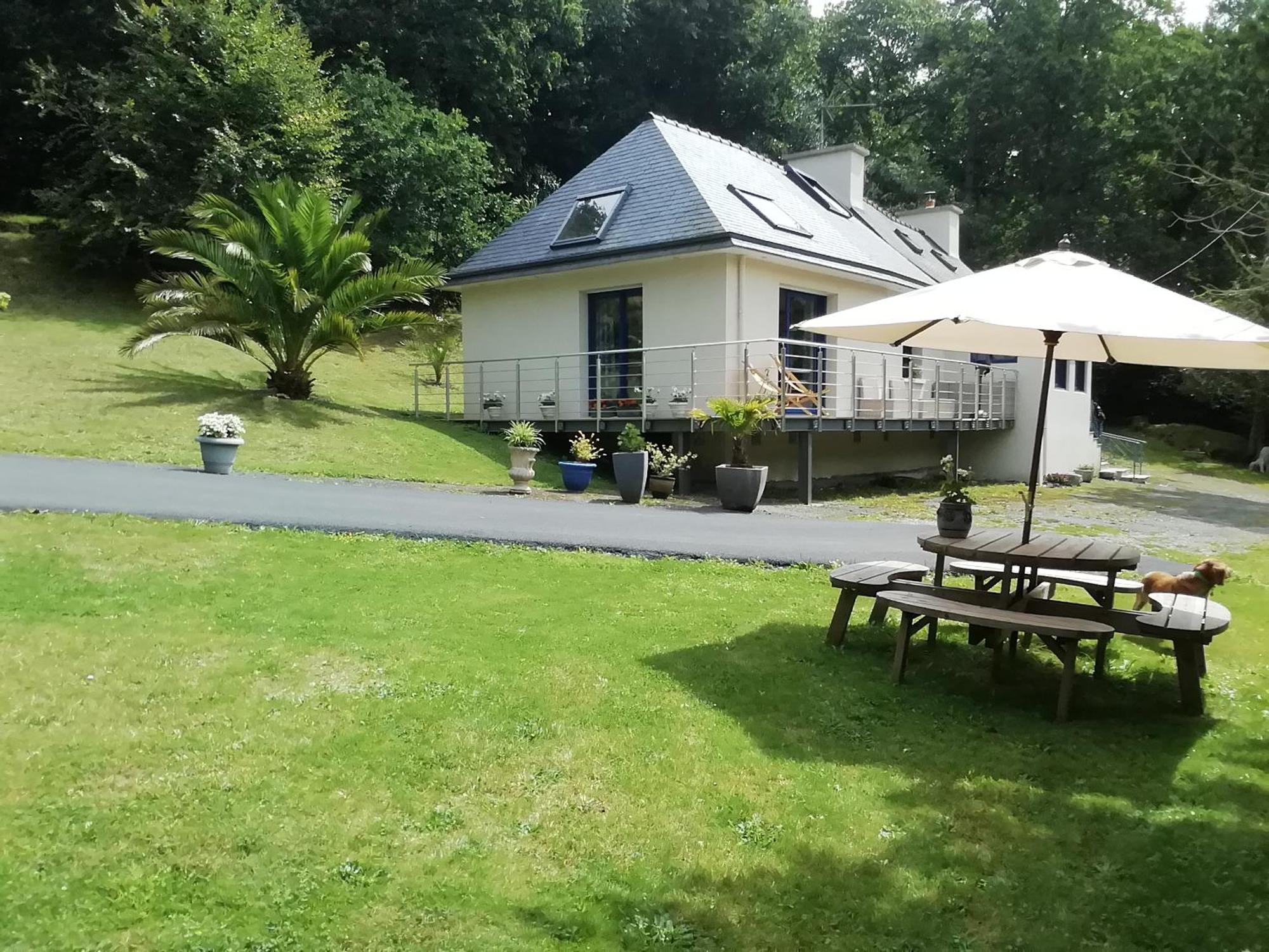 La Maison Au Bord De L'Eau Plouigneau Exterior foto